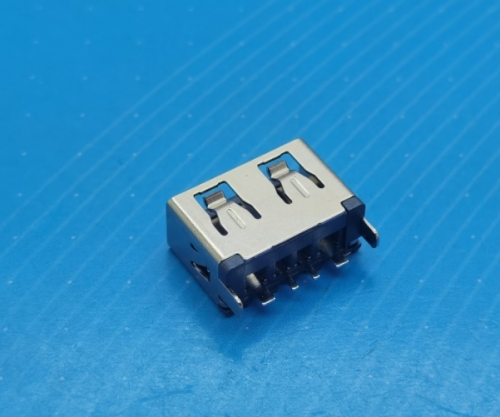 8002F-0000021-B（USB AF 180度立式DIP 直腳無(wú)邊 H=8.8 大電流）帶TID認(rèn)證，歐盟IEC62680認(rèn)證